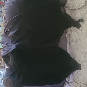 2 black body suits 2XL